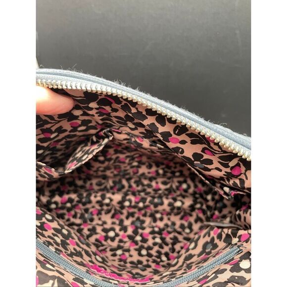 Vera Bradley Set Crossbody Bag and Wallet Gray RFID Adjust Strap - Picture 13 of 16